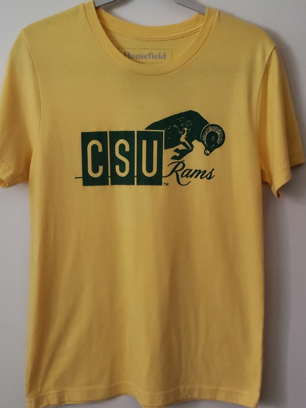 CSU Rams Yellow Graphic Tee